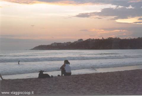 Tramonto sul Pacifico