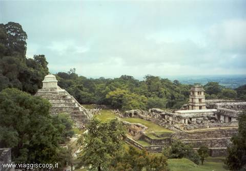 Le rovine di Palenque