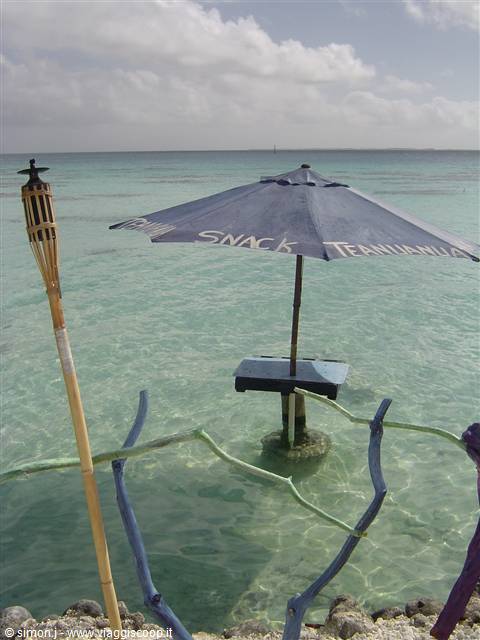 snack bar sull'acqua!