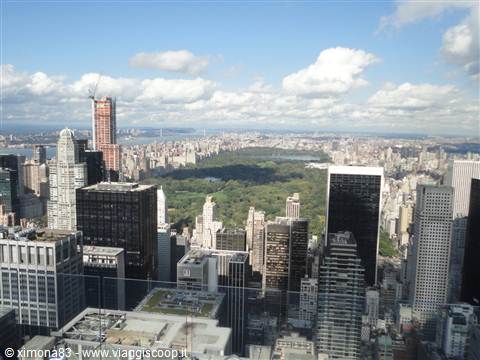 Panorama dal Top of the Rock