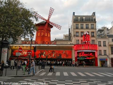 Lo storico Moulin Rouge