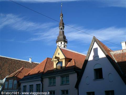 Tallinn - Vista dall'appartamento