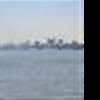Manhattan da Liberty Island STATI UNITI D'AMERICA 