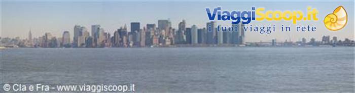 Manhattan da Liberty Island