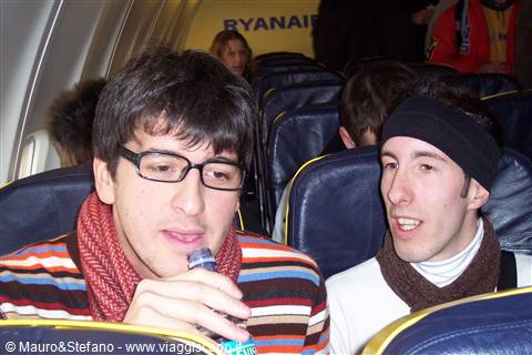 Ceco e Mauro sull'ereo