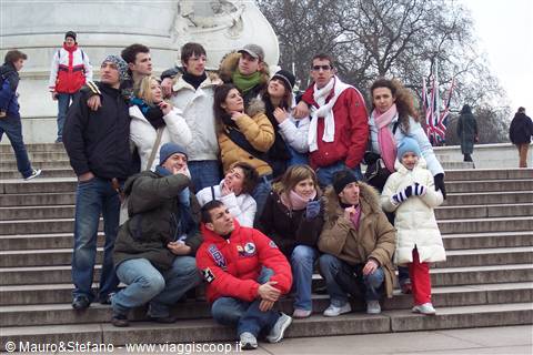 Foto di gruppo Buckingham Palace