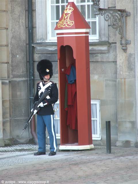 Copenaghen, la guardia della regina.