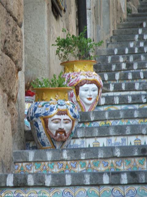 Caltagirone, particolari.