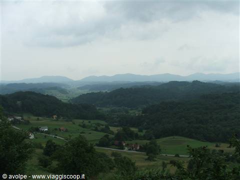 Confine interno tra Croazia e Slovenia