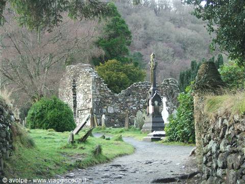 Glendalough,area di St.Kevin