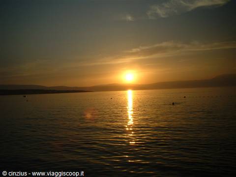 tramonto a malinska appena arrivati il primo spettacolo!