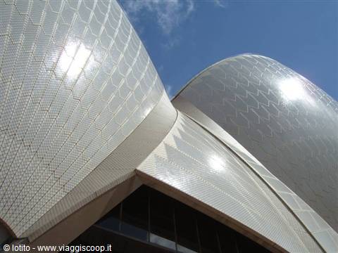 Sidney: Particolare copertura Opera House