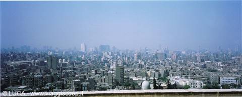Il Cairo. Vista incredibile della città