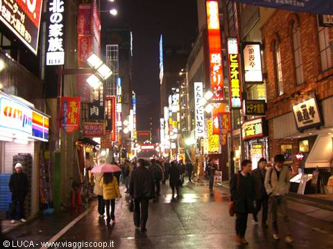 Shinjuku - Quartiere a luci rosse