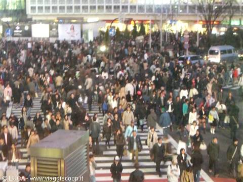 Shibuya...attraversamento pedonale!!!