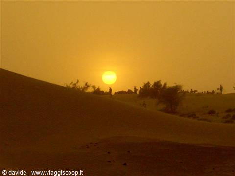 TRAMONTO NEL DESERT DEL SINAI