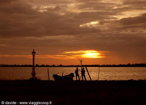 Tramonto in Cambogia