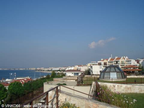 panoramica verso Sunny Beach da Sveti Vlas