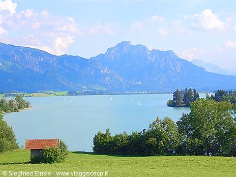 Laghi e monti intorno a Fussen