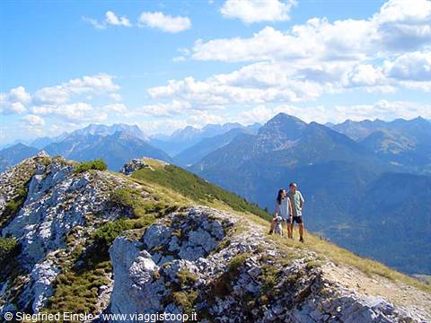 in montagna