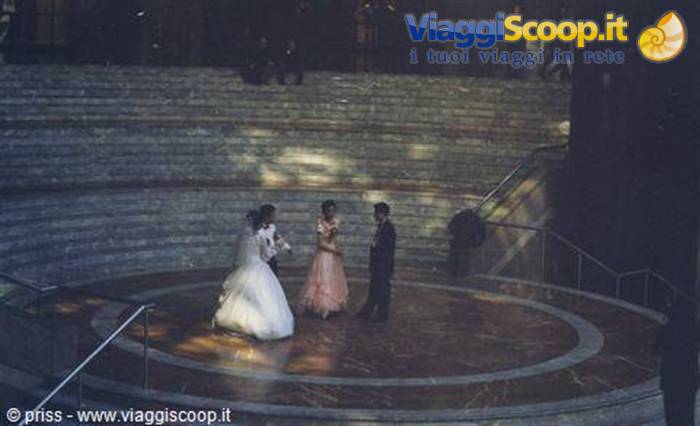 al world trade centre i giapponesi facevano le foto del matrimonio