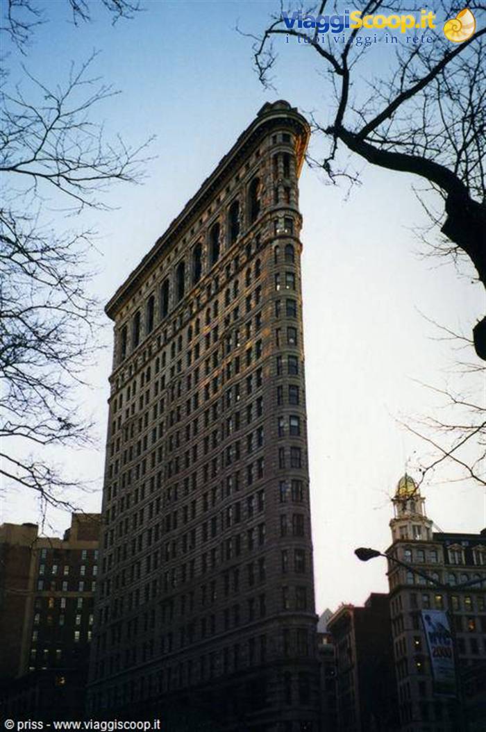un palazzo sottiletta? no! Il meraviglioso Flatiron!