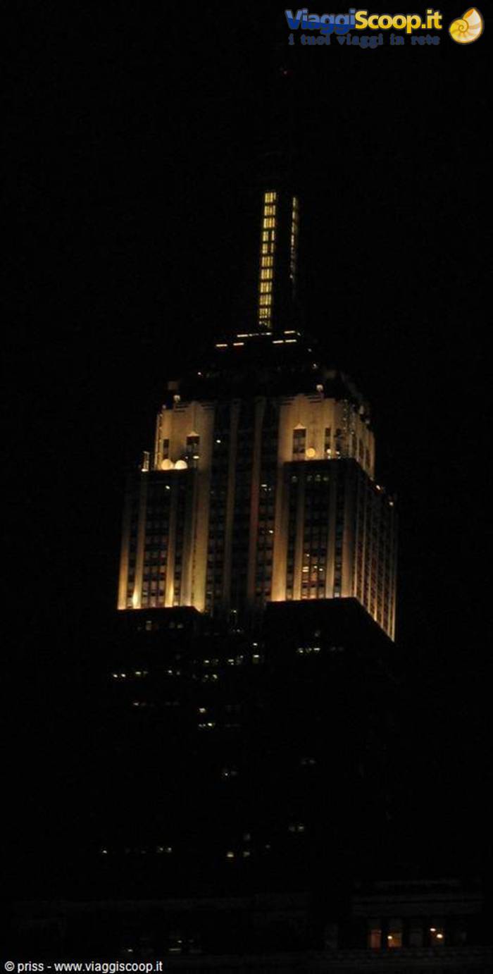 la punta dell'Empire State Building