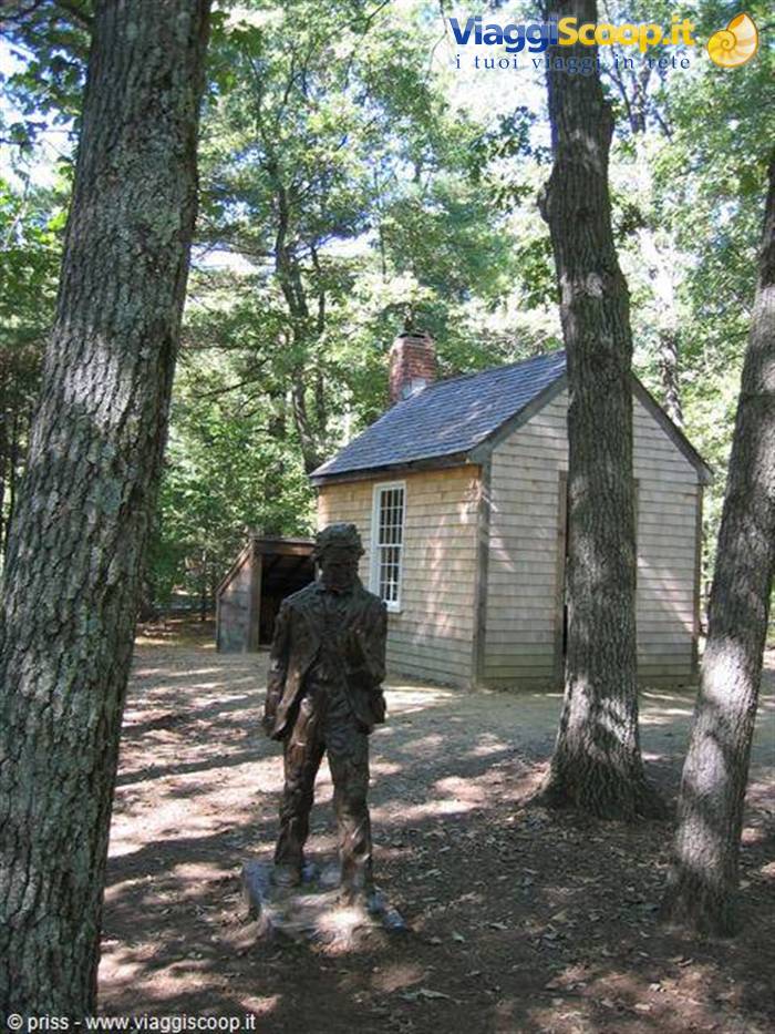 la vera finta casa di Thoreau