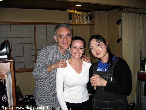 Con Erika nell'ottimo ristorante "Torisho" a Kawasaki