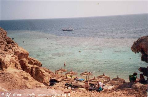 Sharm - Spiaggia rocciosa di Um el Sid