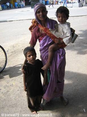 KANYAKUMARI:Una famiglia