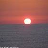 palla di fuoco in mare ITALIA 