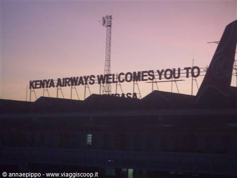 ARRIVO A MOMBASA