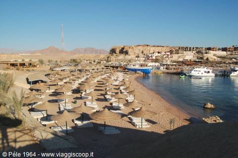 una spiaggia del Pyramisa Hotel