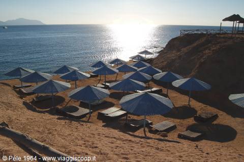 una spiaggia del Pyramisa Hotel