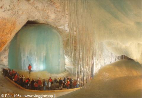 Grotta di ghiaccio Eisriesenwelt - foto "scannerizzata"