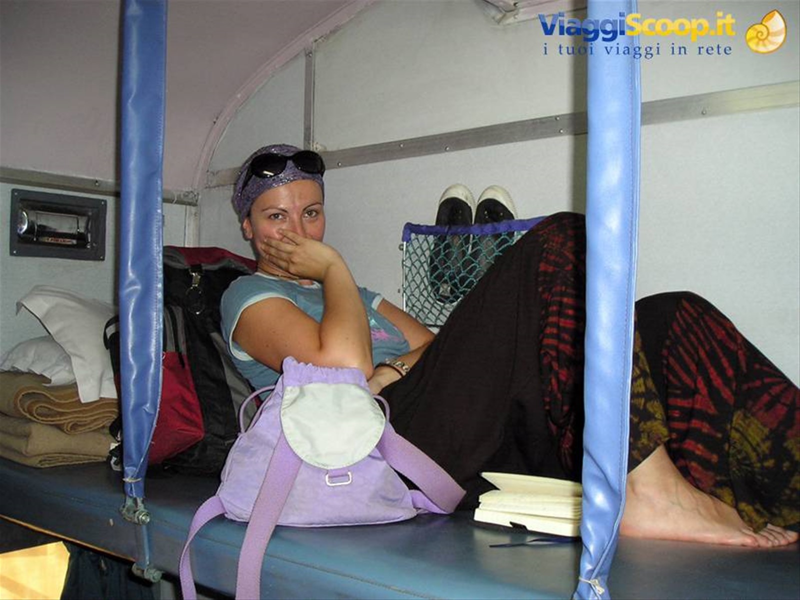 comodità sui treni indiani...