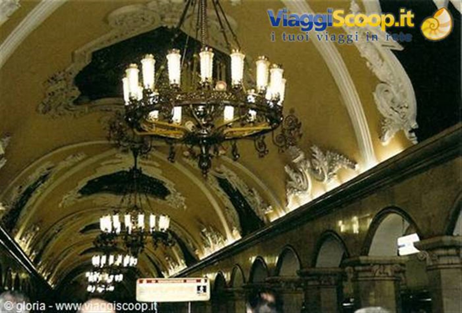Una stazione della metropolitana