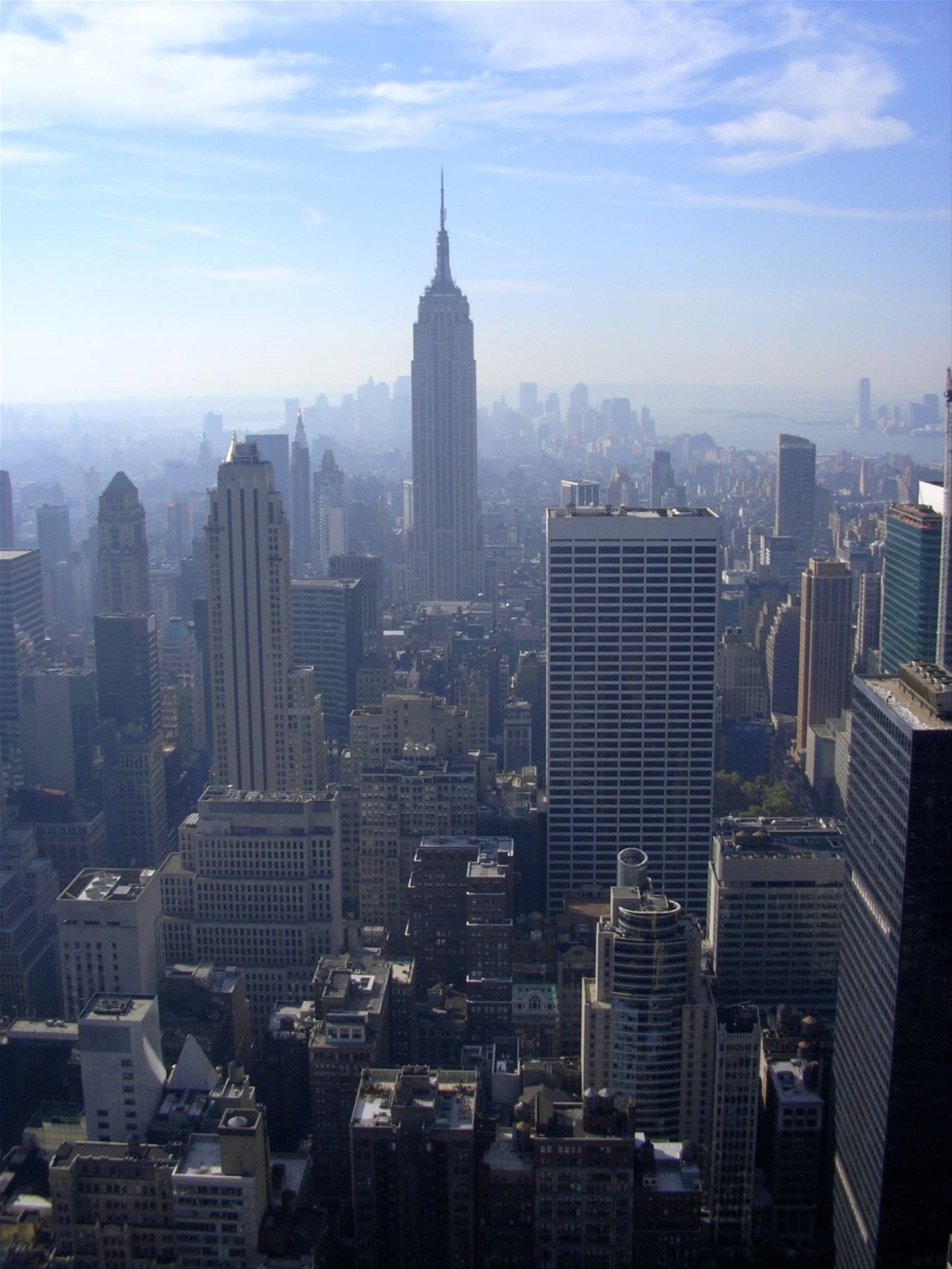 La vista dal Top of the Rock