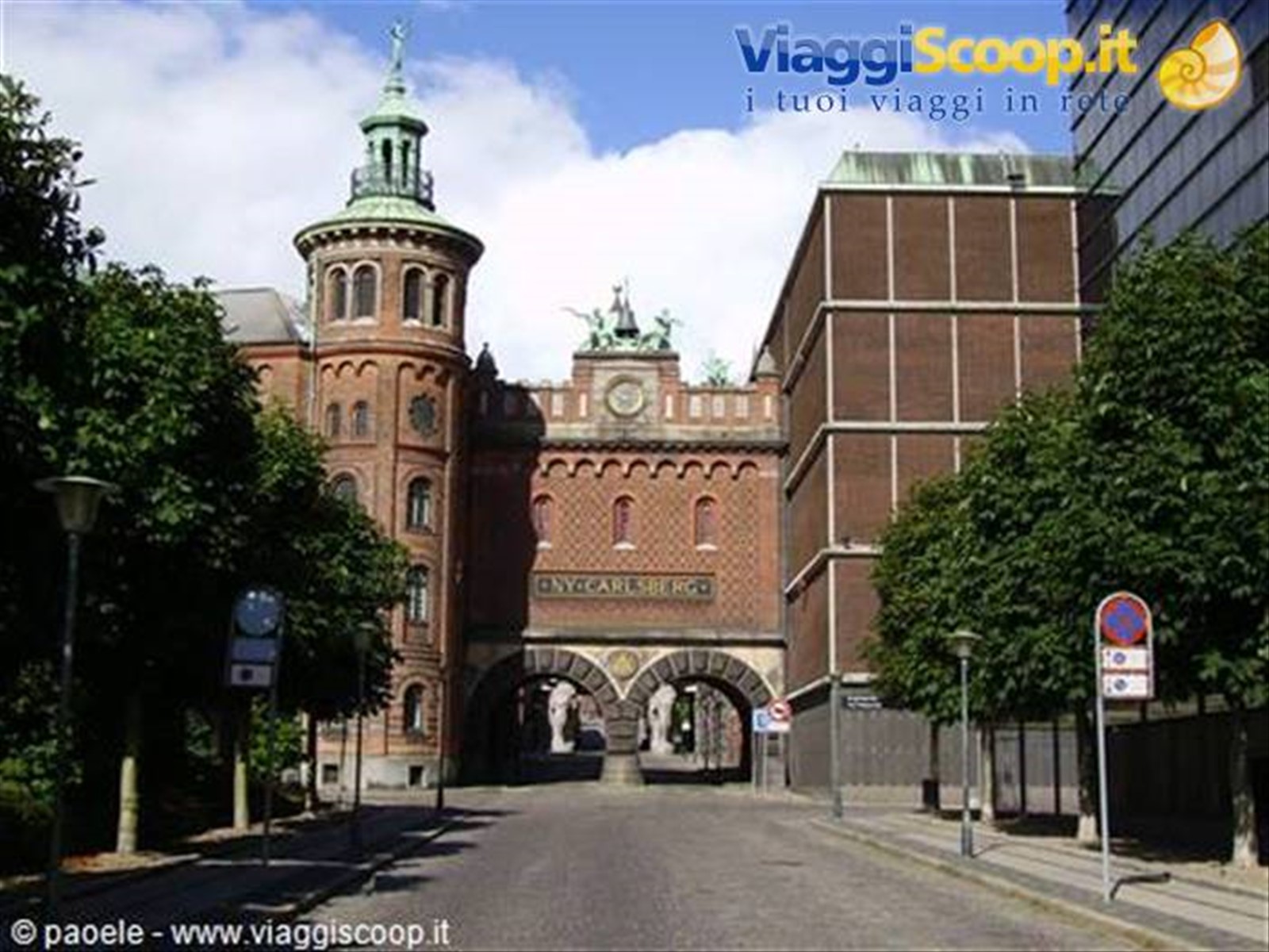 Verso la fabbrica Carlsberg