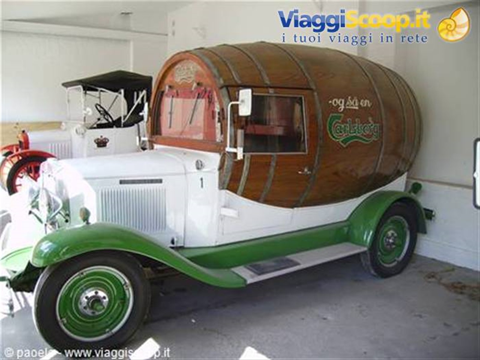 Il camioncino Carlsberg