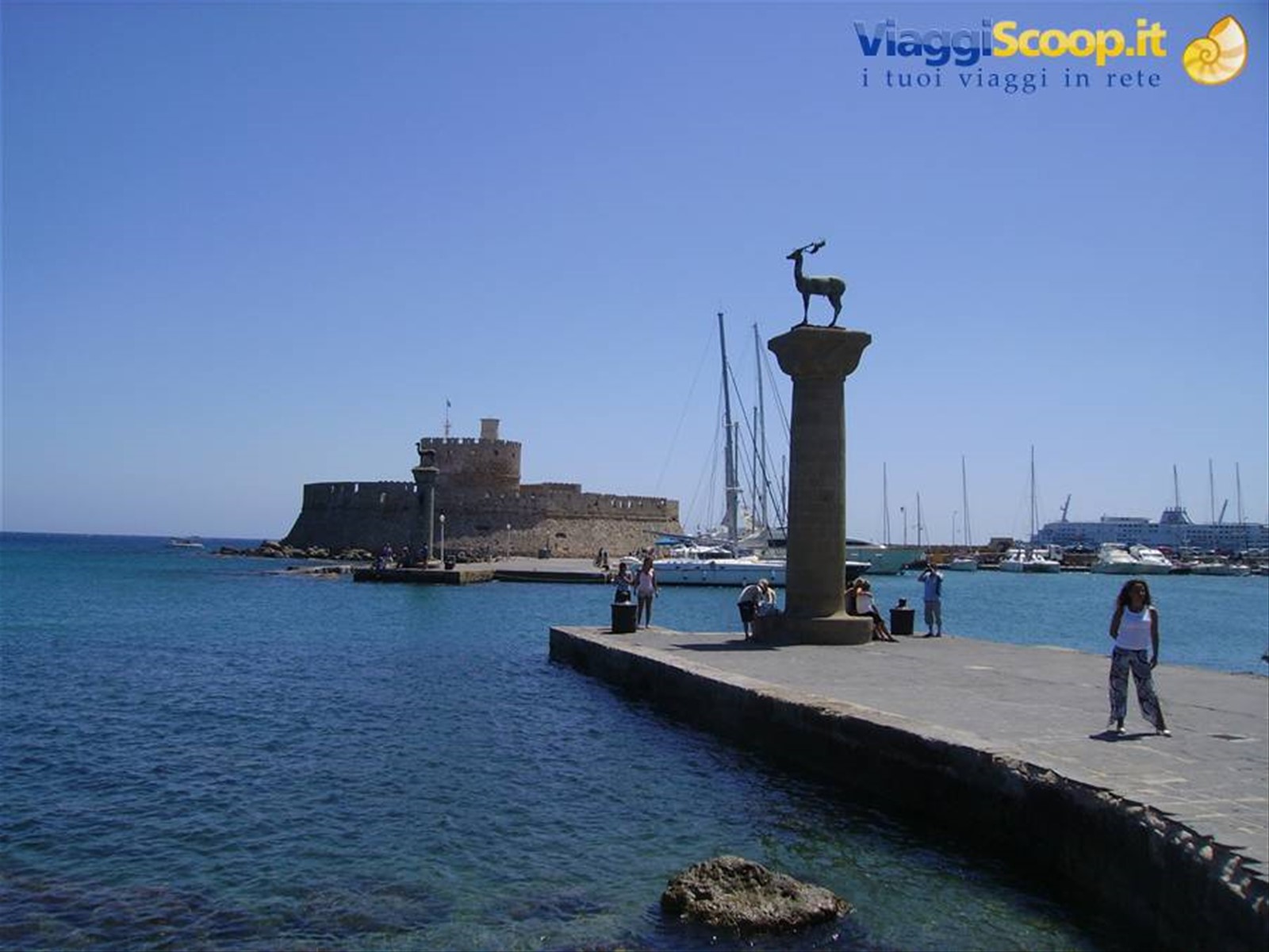 Il porto di Rodi, ex Colosso