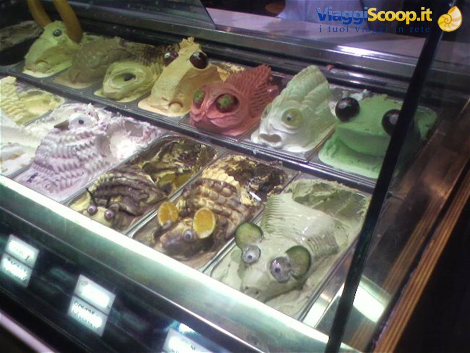 Rodi città, gelati tipici