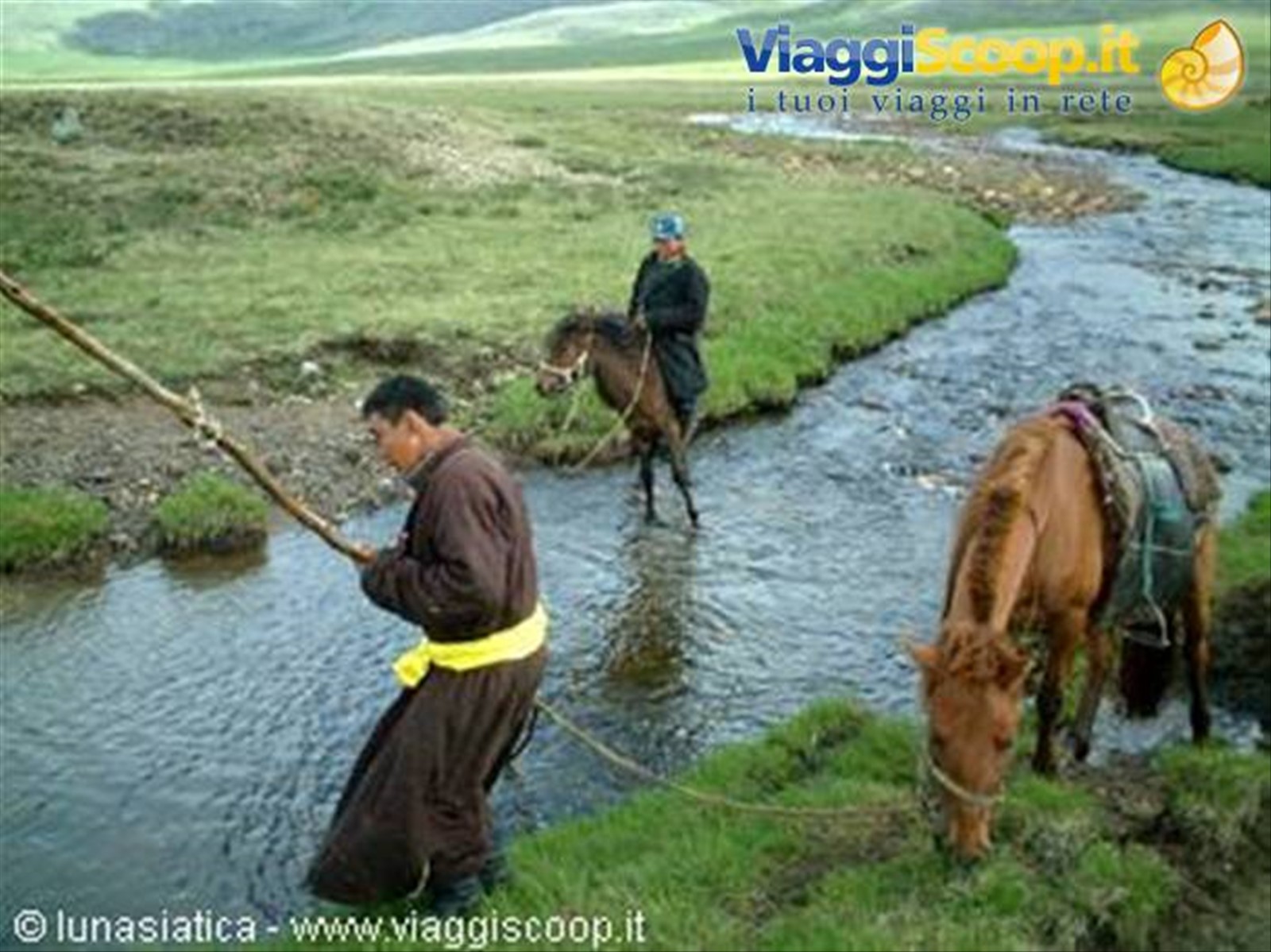 ai mongoli piace divertirsi pescando
