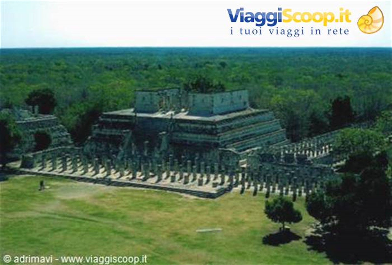panorama di Chichen Itza