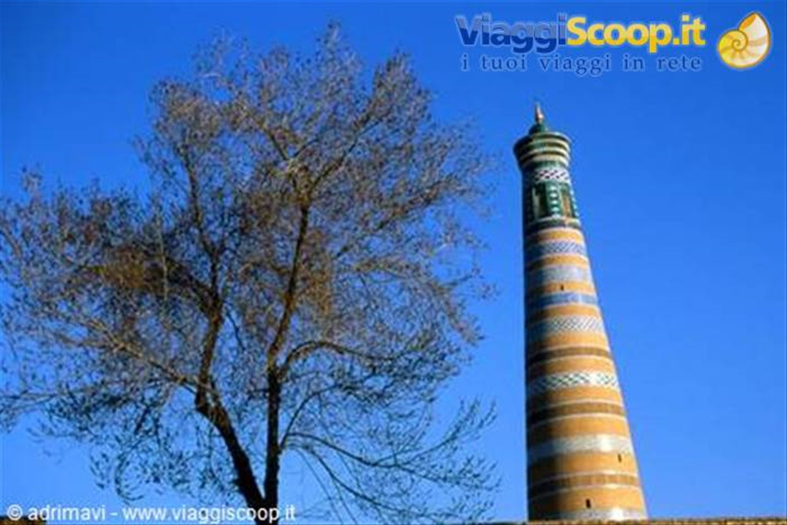 Khiva - minareto di Islom-Huja