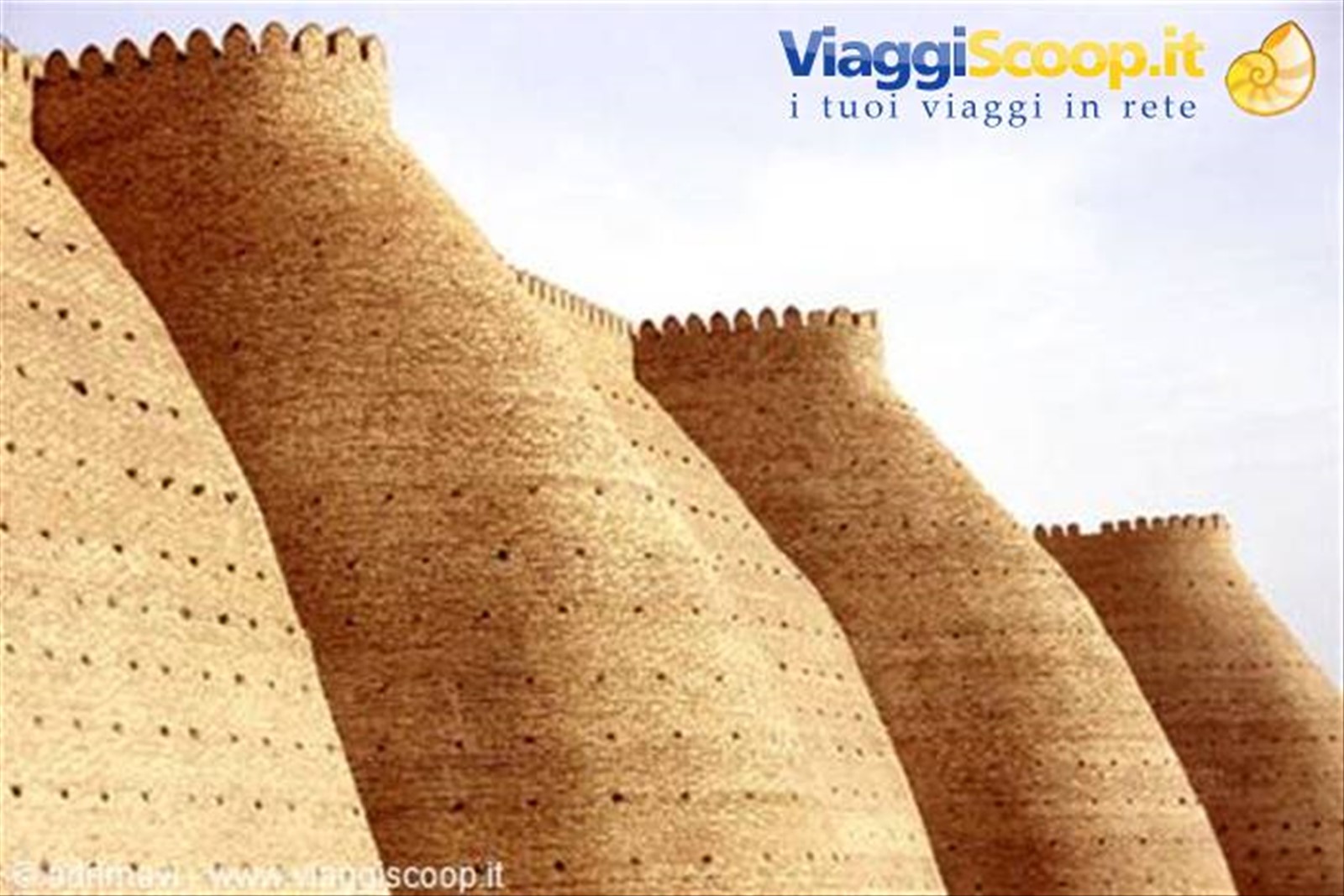 Bukhara - le mura della fortezza