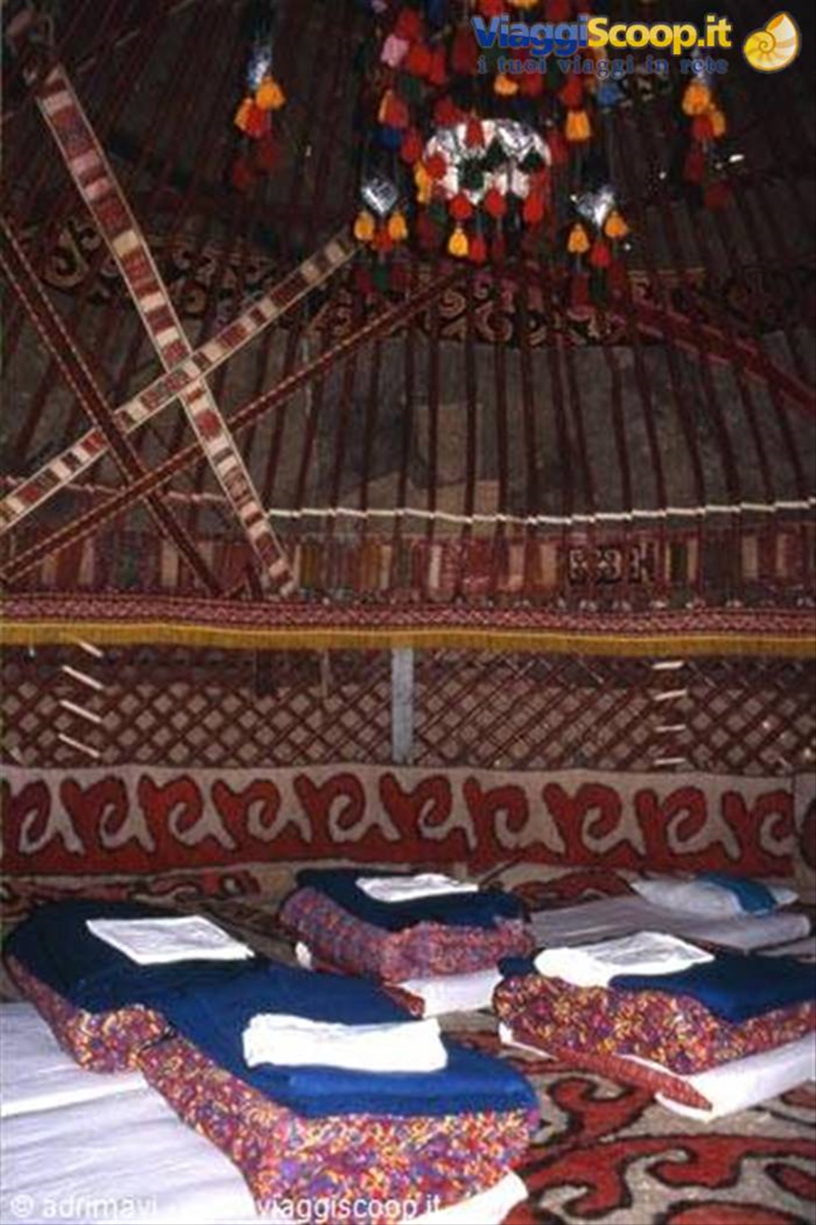 interno di una yurta