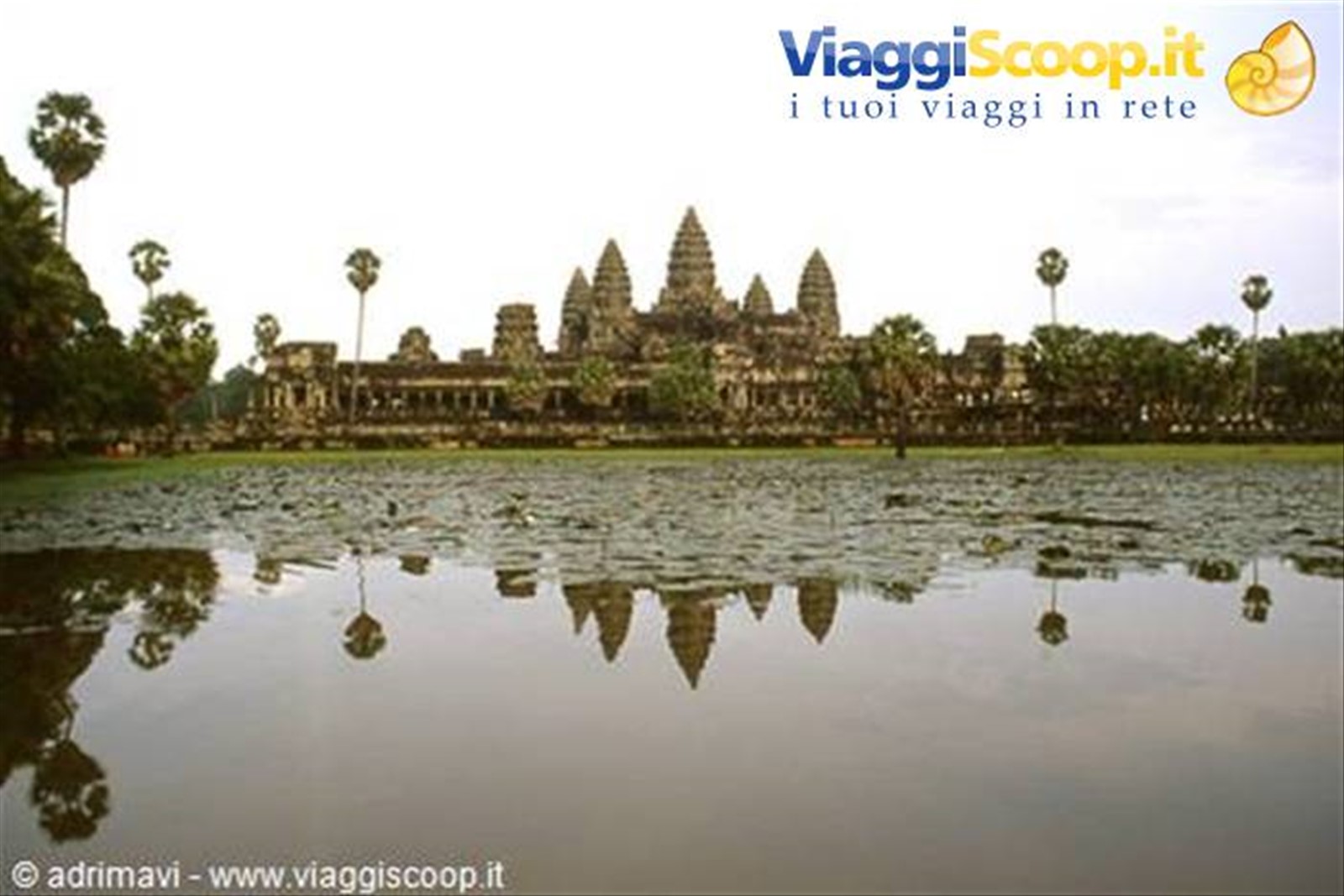 Angor-Wat al tramonto