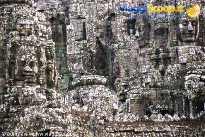 particolare di Angkor-Thom, Bayon